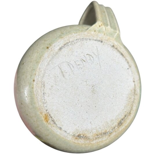 Vintage Art Pottery Stoneware Large 16 oz Coffee Tea Mug Cup Signed by Artisan - Picture 5 of 9